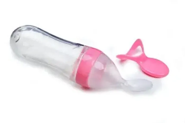 Colher Bebê Dosadora Papinha Rosa Turminha Guará