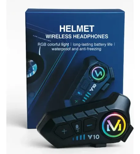 Fone Bluetooth para Capacete - Atenda chamadas e escute música enquanto pilota