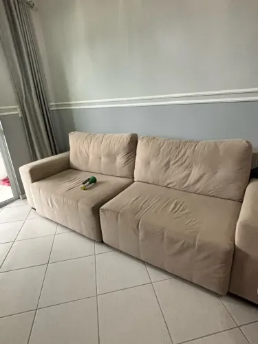 Vendo sofá usado largura de 2,50