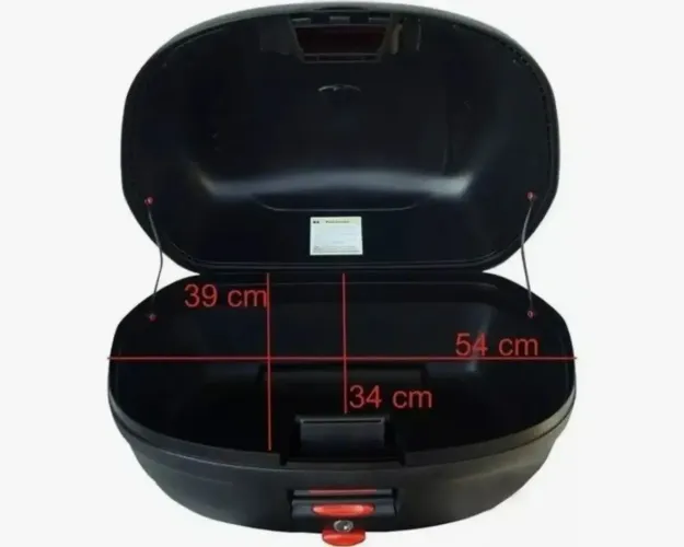 Baú para motocicleta Givi E450 Simply com capacidade de 45 litros
