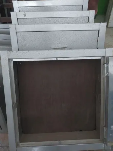 4 Caixas Galvanizadas / Aço de Pintura Simples para eletrica