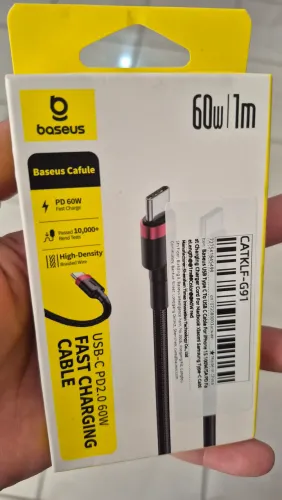 Cabo Baseus TIPO C
