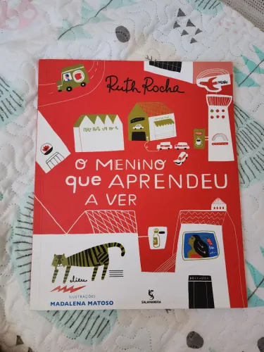 Livro O Menino Que Aprendeu A Ver - Ruth Rocha