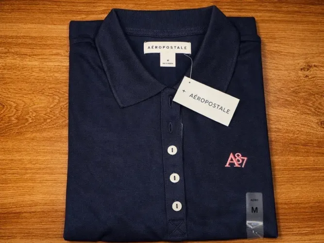 Camisa Polo Aeropostale Feminina Original - Importada dos EUA - Tam M 