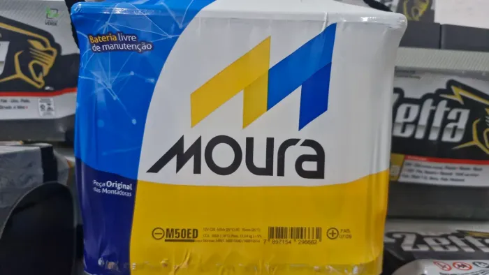 Bateria moura 50 ah para onix em oferta