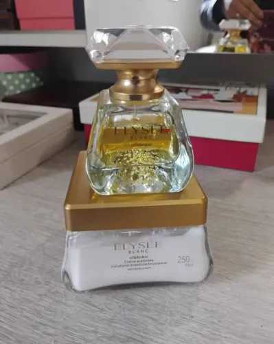 Perfume e creme acetinado Elysee