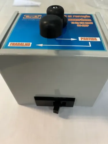 Chave elétrica monofásica com disjuntor para proteção 7,5 hp em 220v até 40 amperes