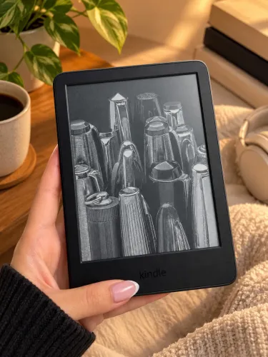 Kindle 11 geração preto, acompanha capinha magnética, semi-novo