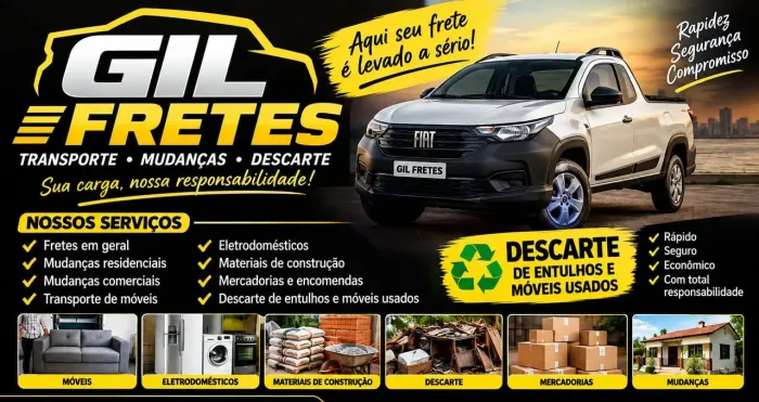 Transporte e mudanças.