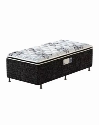 Cama Box Solteiro Premium 88x188 - Conforto e Elegância