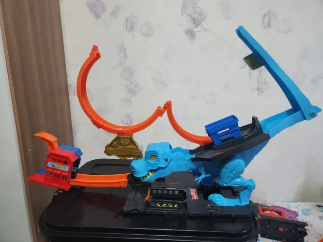 Pista Hot Wheels City Pista T-Rex