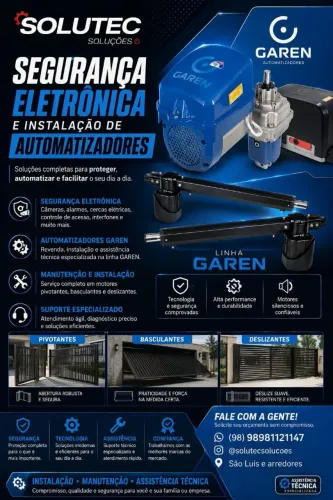 Motor de Portão com Abertura via App