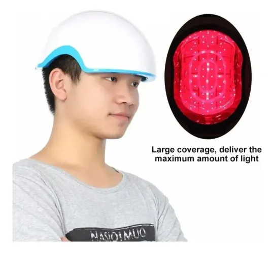 Capacete Capelux para Crescimento Capilar - 80 Diodos