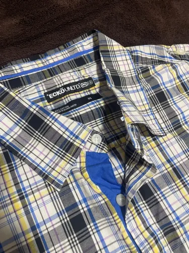 Camisa Xadrez ECKO Unltd Manga Curta - XL