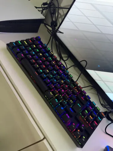 Teclado gamer redragon kumara k552 rgb