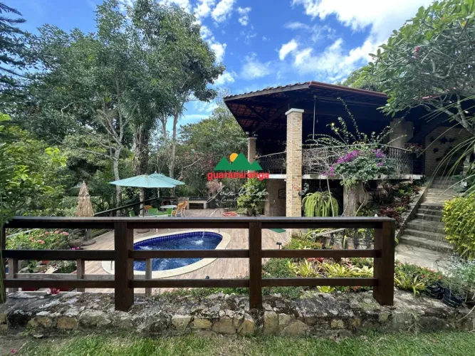 Casa de condomínio com 06 suítes, piscina aquecida e banheira hidromassagem, sen