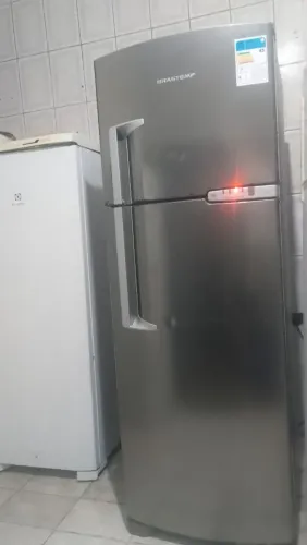 Geladeira Brastemp Frost Free inox