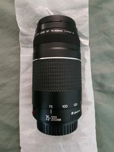 Lente Canon EF 75-300mm F4.0-5.6 III