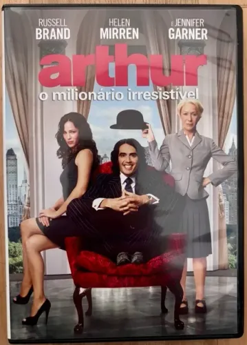 DVD FILME ARTHUR O MILIONAIRO IRRESISTIVEL