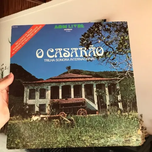 lp vinil - novela o casarão trilha sonora internacional