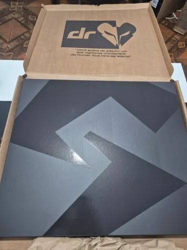 GLSSWRKS Polarity L - Mousepad de Vidro Premium - Estado de Novo