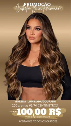 Cabelo Bio humano 