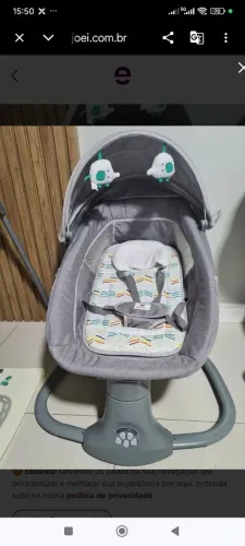 Cadeira de balanço automática 
