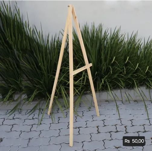 Cavalete para pintura artística 
