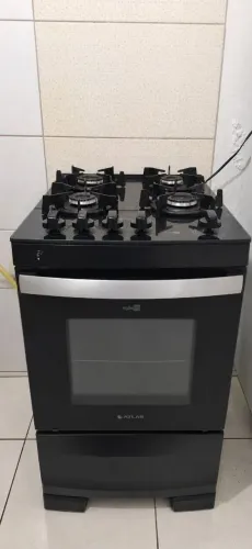 Fogão mesa de vidro 