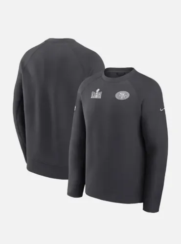 MOLETOM TECH FLEECE SAN FRANCISCO 49ERS - ABERTURA SUPER BOWL LVIII - ORIGINAL NA ETIQUETA
