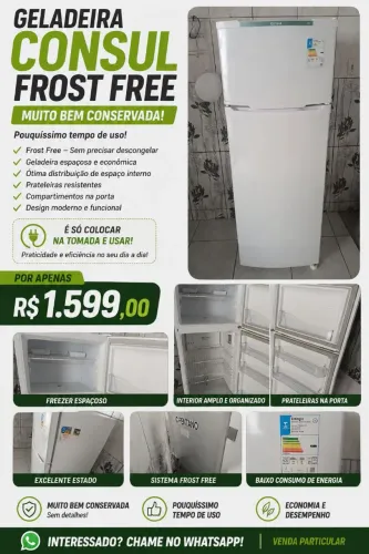 Geladeira Consul Frost Free