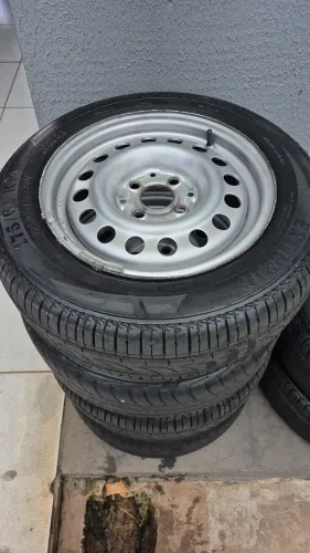 RODAS E PNEUS ARO 14