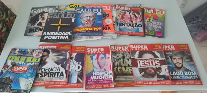Revistas Galileu e Super Interessante