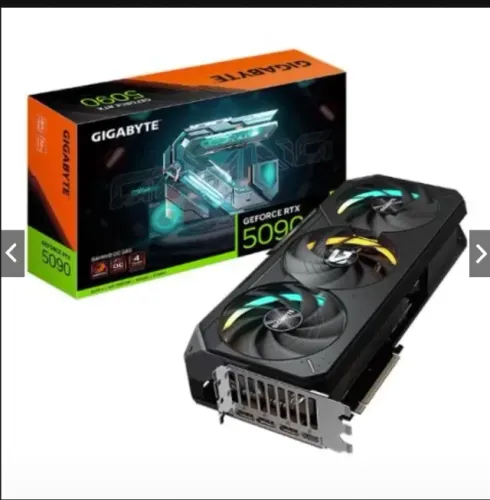 Placa de Video Gigabyte GeForce RTX 5090 Gaming OC, 32GB, GDDR7, 512-bit, GV-N5090GAMING-O