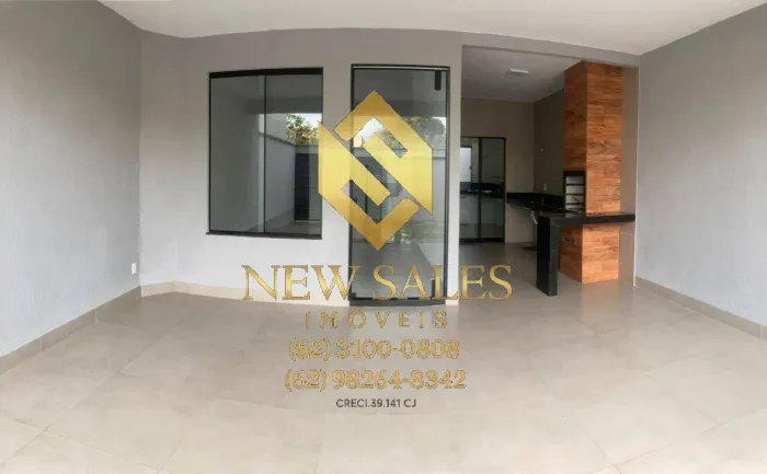 Casa c/ 180m², 3 quartos sendo uma suíte - Residencial Itaipu