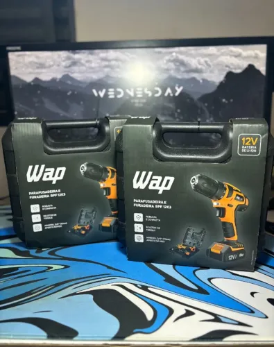 Parafusadeira e Furadeira Sem Fio WAP | Original Lacrado