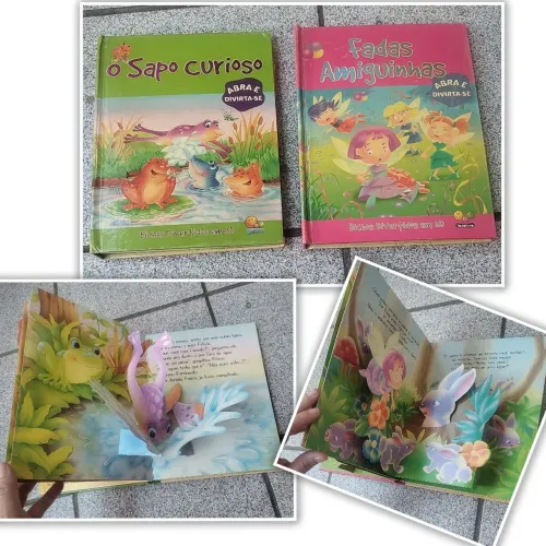 Livros infantil em 3d
