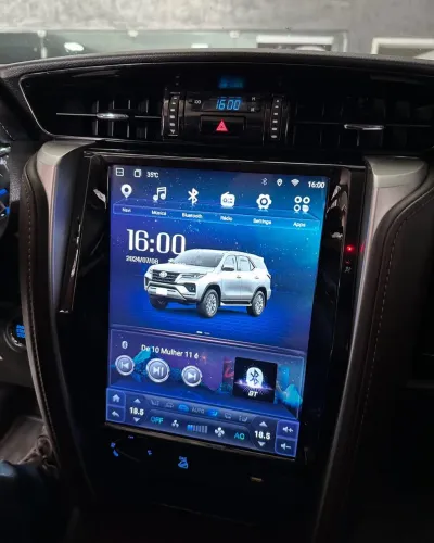 Multimídia Tesla Hilux/Sw4 12P 128GB 4G
