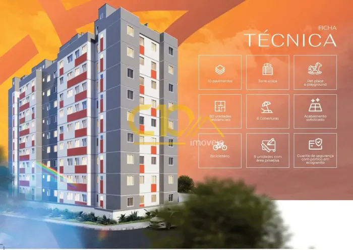 Apartamento no bairro Guarani, portaria virtual 24 horas Belo Horizonte/MG
