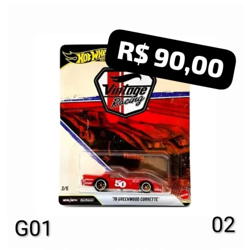 Hotwheels '76 Greenwood Corvette (premium)