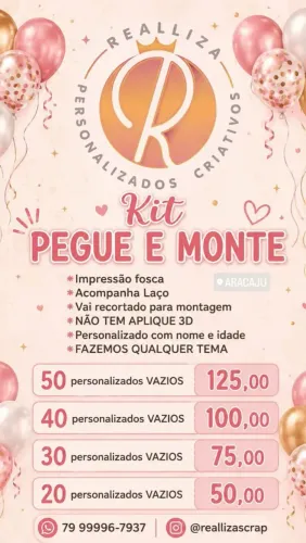 KIT PERSONALIZADOS PEGUE MONTE