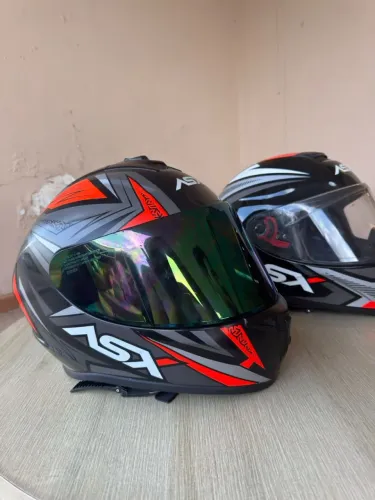 Capacete asx Eagle e Draken
