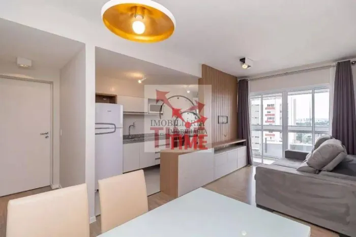 Apartamento Curitiba 3 Quartos, 78m², Mobiliado, Condomínio Clube - AP0905.