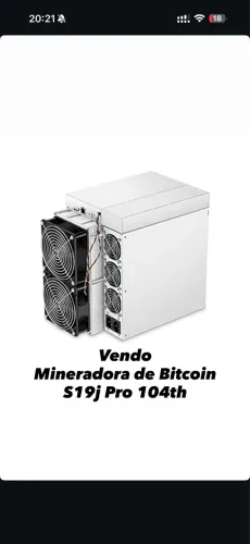 Antminer S19j Pro 104Th/s - Bitcoin Miner - Revisada