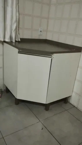 2 Armários de Canto Obliquos em MDF puro