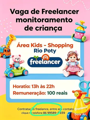 Vaga para freelancer