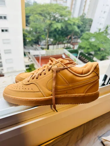 Tênis Nike Marrom/Bege- Tamanho 44