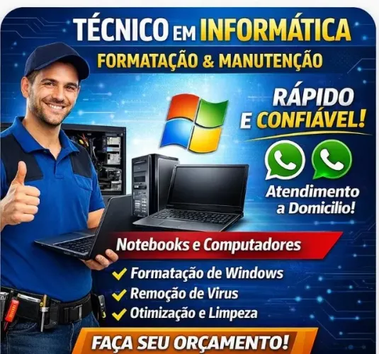 Formatação de notebook/ Desktop Windows + Office