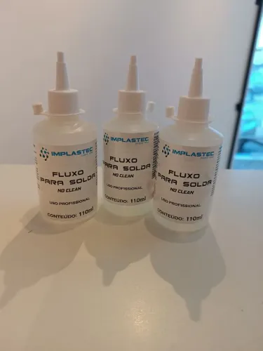 FLUXO DE SOLDA IMPLASTEC NO CLEAN