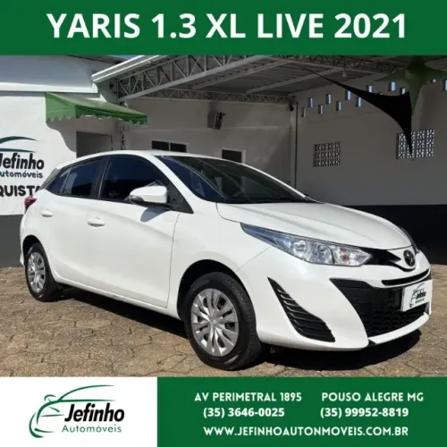 Toyota Yaris Live 1.3 Flex 16V 5P AUT 2021